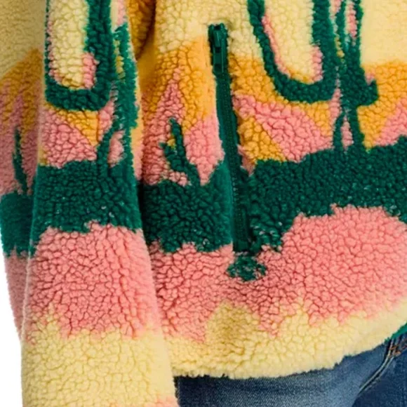 MOTHER Multicolor Sherpa Jacket - Picture 10 of 15